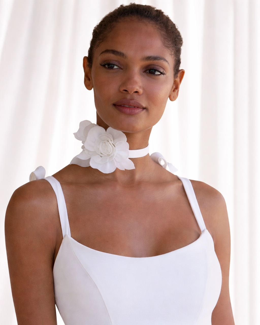 3D Floral Choker