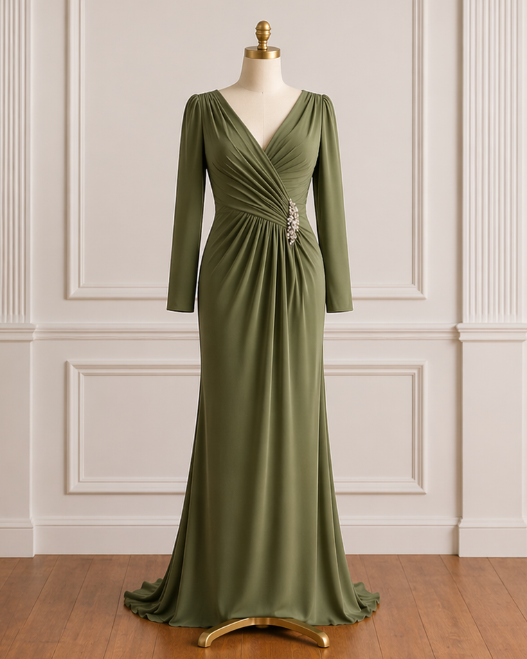 Kimberly Gown - Sage