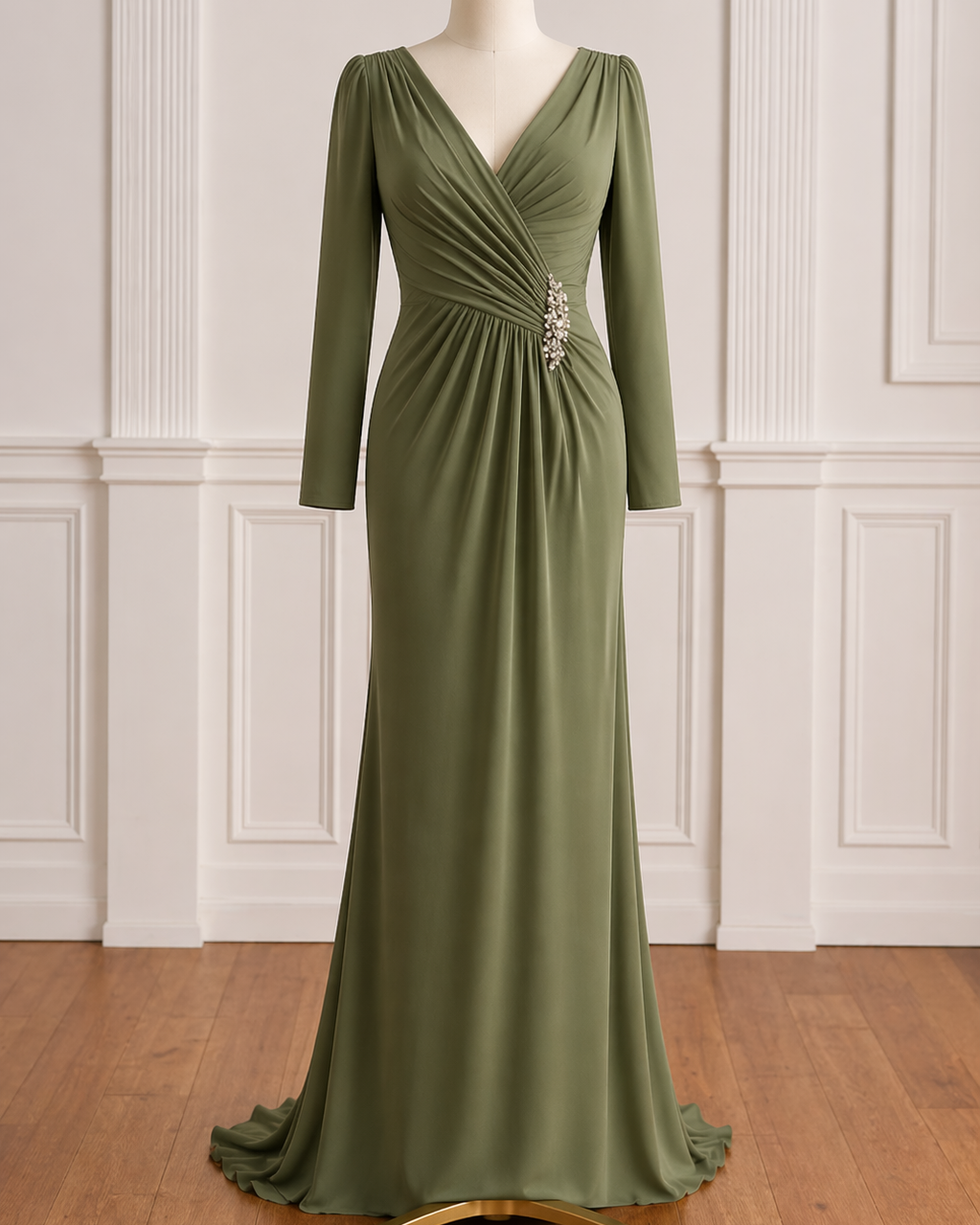 Kimberly Gown - Sage
