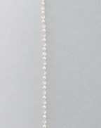 Crystal and Pearl Trim Cathedral Veil