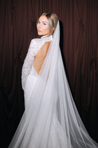 Soft Net Cathedral-Length Veil