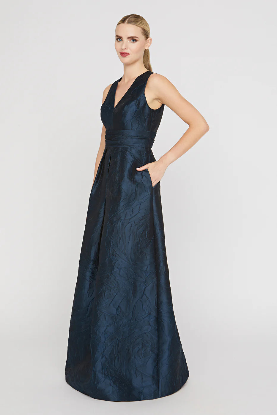 Mariah Gown - Blue Opal