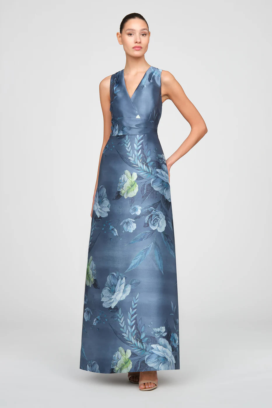 Rosalind Gown - Teal Blue
