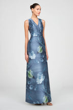 Rosalind Gown - Teal Blue