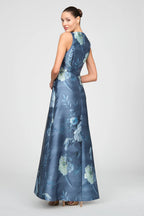 Rosalind Gown - Teal Blue