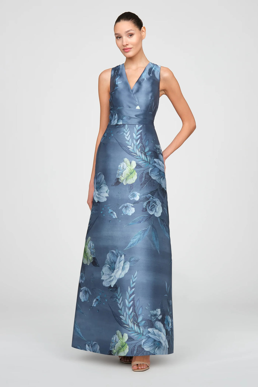 Rosalind Gown - Teal Blue
