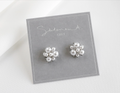 Dotty Pearl Cluster Earrings