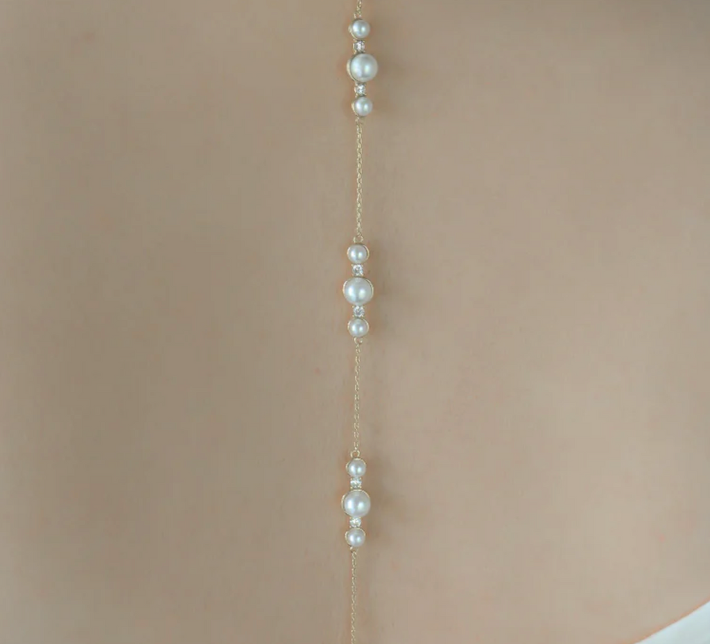 Nova Pearl Backdrop Necklace
