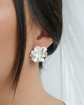 Peony Floral Earrings