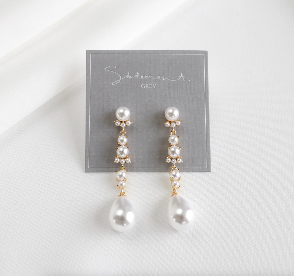 Gigi Pearl Drop Earrings